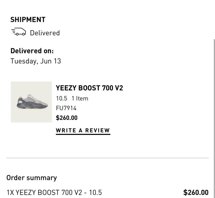 Yeezy 700v2 Tephra
