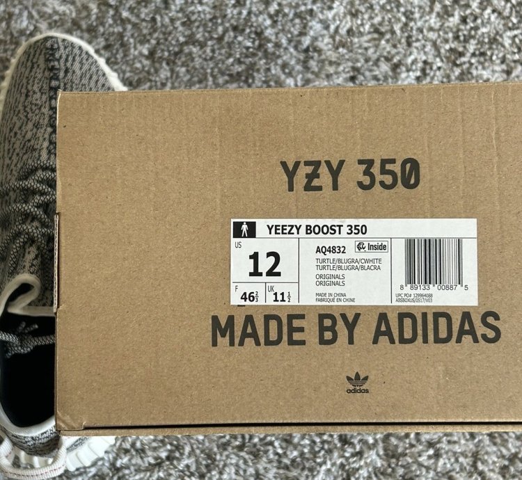 Yeezy Adidas 350 Boost Turtledove