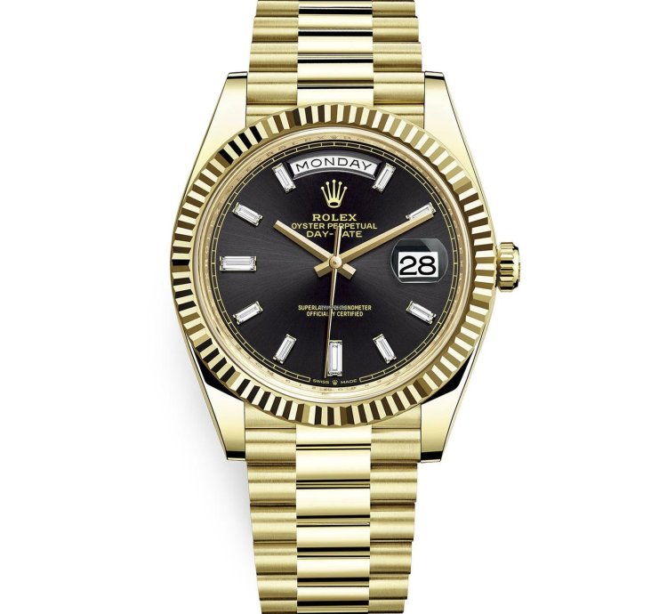 Rolex Day-date 40 40mm Black Diamond Dial 228238 2023