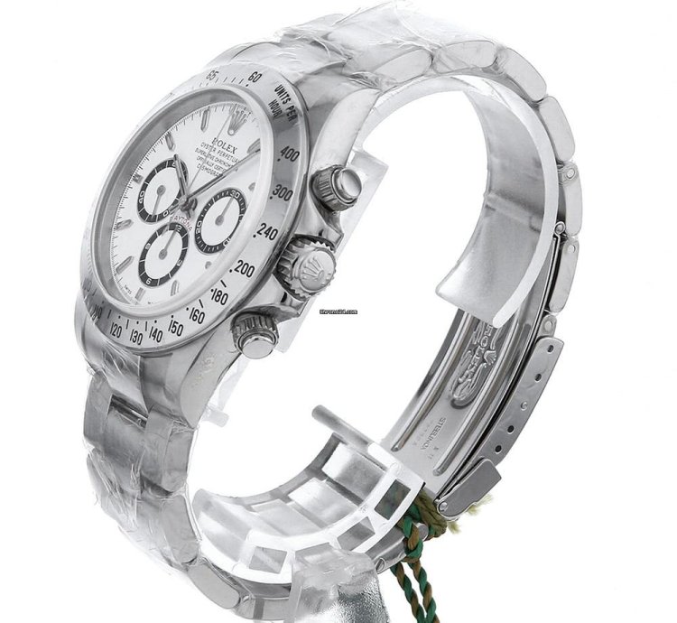 Rolex Daytona Cosmograph Daytona 16520 White Anumber Unused Mens