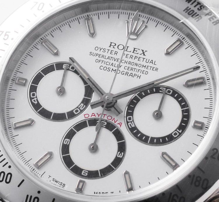 Rolex Daytona Cosmograph Daytona 16520 White Unumber Unused Mens
