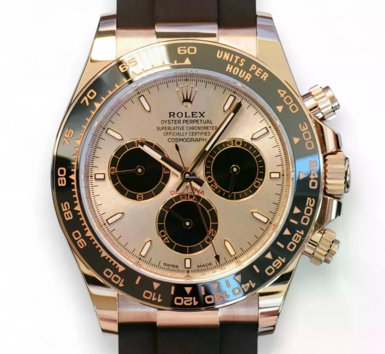Rolex Daytona Cosmograph Daytona 18ct Everose Gold Sundust Dial 126515ln
