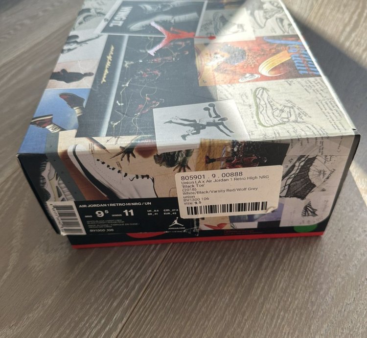 Air Jordan 1 Retro Union Black Toe