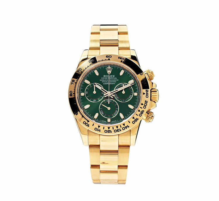 Rolex Daytona Cosmograph Daytona 18k Yellow Gold Men Watch