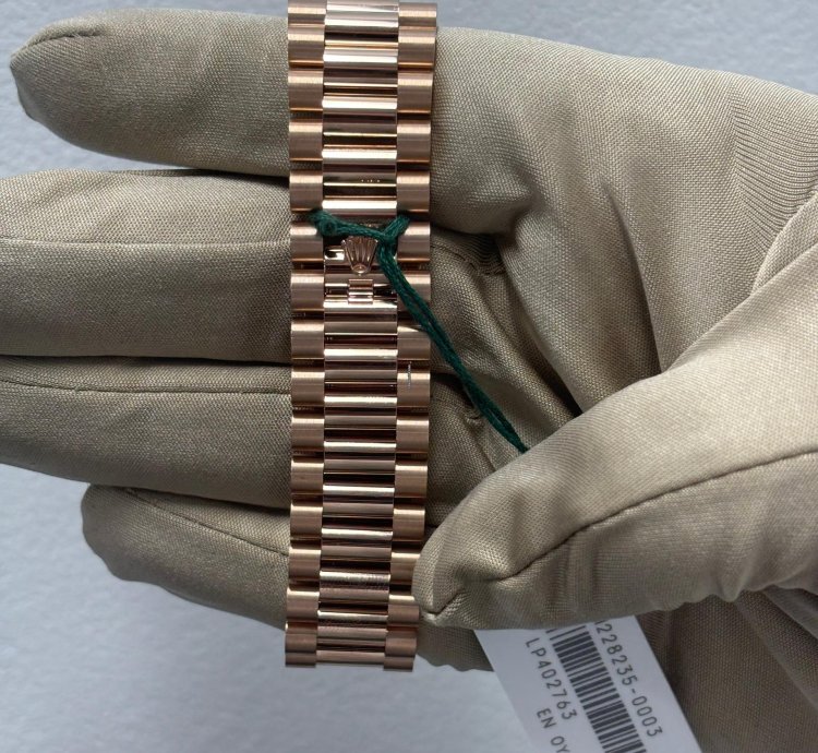 Rolex Day-date 40 40mm Chocolate Diamond Dial 228235 New 2023