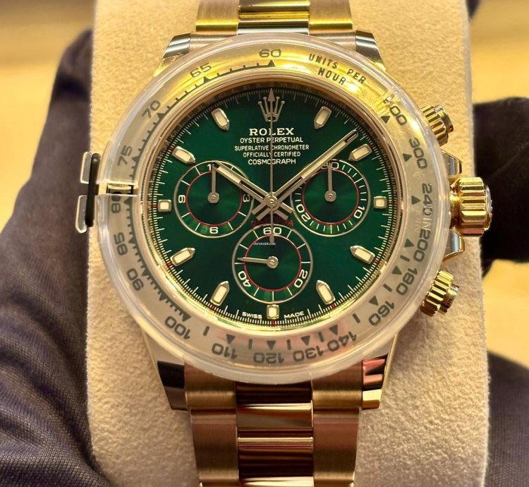 Rolex Daytona Cosmograph Daytona 18k Yellow Gold Men Watch