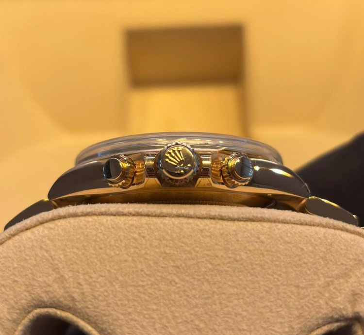 Rolex Daytona Cosmograph Daytona 18k Yellow Gold Men Watch