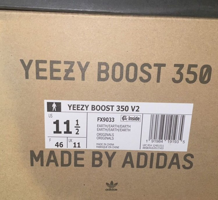 Yeezy Boost 350 V2 Earth Reflective