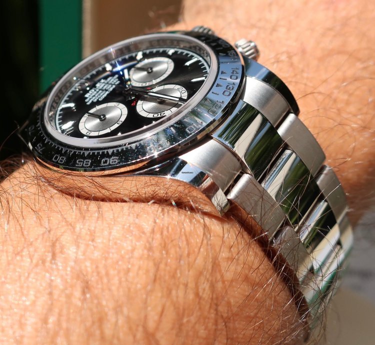 Rolex Daytona Cosmograph Daytona 2023 2024 Rolex Daytona White Gold Black Dial Baby Le Mans