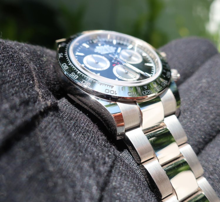 Rolex Daytona Cosmograph Daytona 2023 2024 Rolex Daytona White Gold Black Dial Baby Le Mans