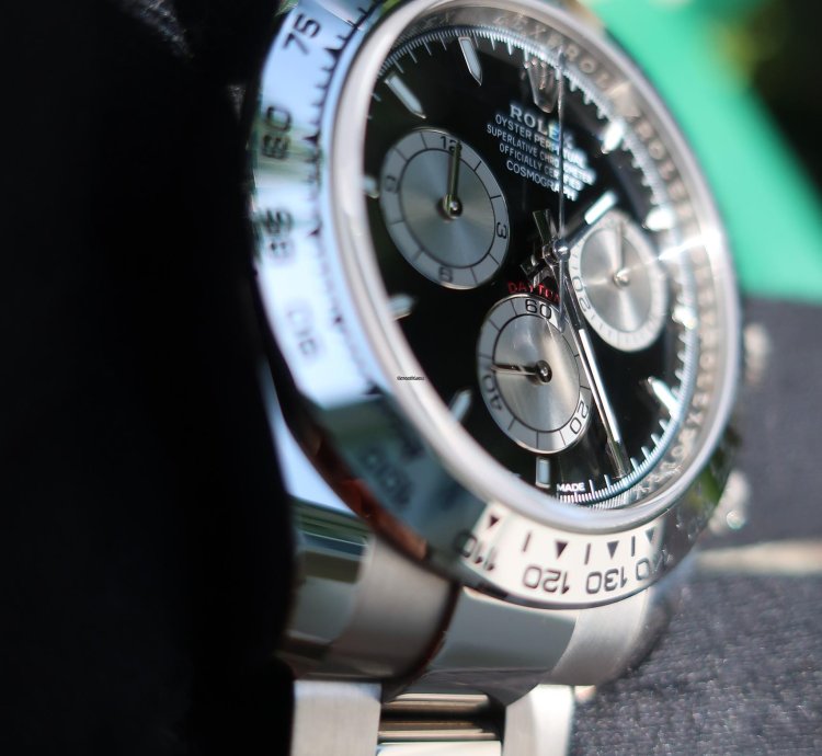 Rolex Daytona Cosmograph Daytona 2023 2024 Rolex Daytona White Gold Black Dial Baby Le Mans