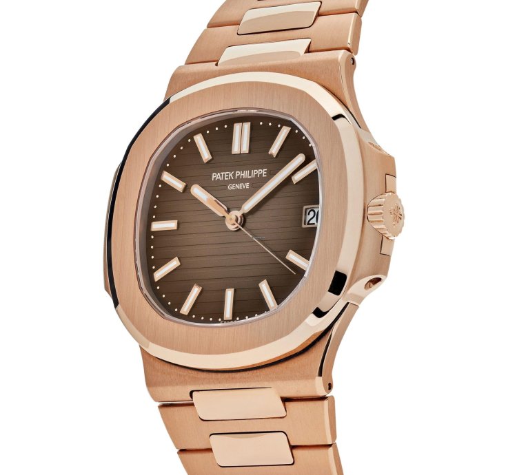 Patek Philippe Nautilus 5711 1r-001 Rose Gold Brown Dial