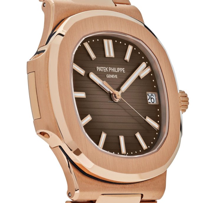 Patek Philippe Nautilus 5711 1r-001 Rose Gold Brown Dial