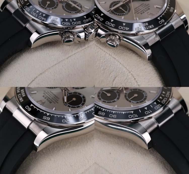 Rolex Daytona Cosmograph Daytona 2025 New Ghost 40mm White Gold Oysterflex 126519 Ln