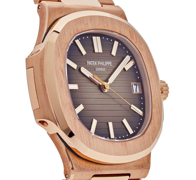 Patek Philippe Nautilus 5711 1r-001 Rose Gold Brown Dial 2018