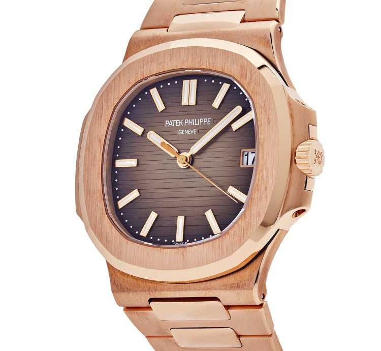 Patek Philippe Nautilus 5711 1r-001 Rose Gold Brown Dial 2018