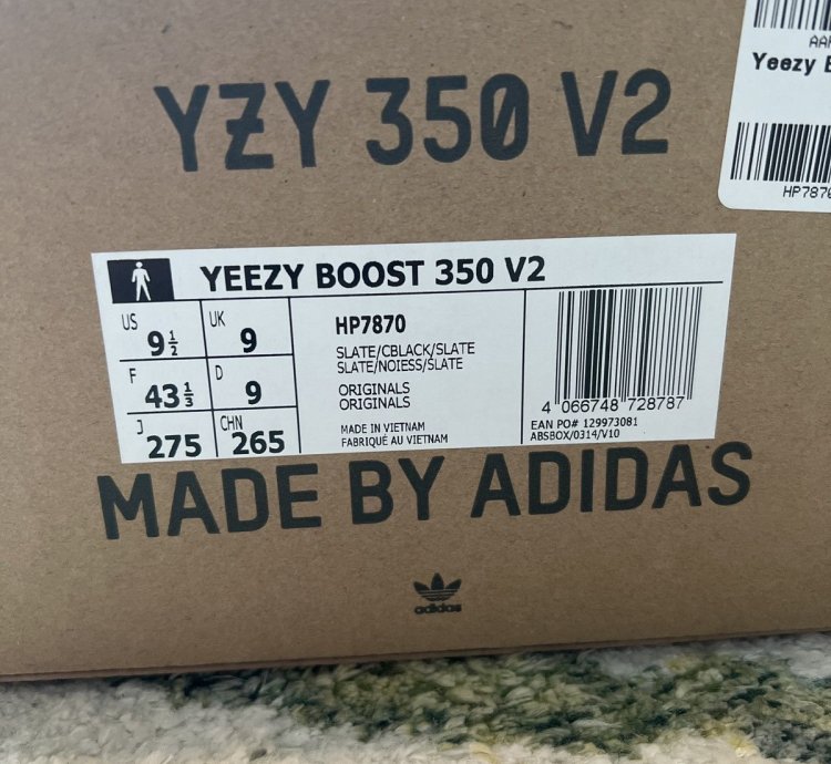 Yeezy Boost 350 V2 Slate
