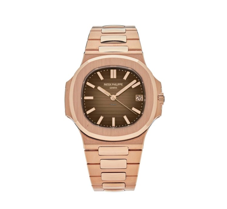 Patek Philippe Nautilus 5711 1r-001 Rose Gold Brown Dial Date 2020