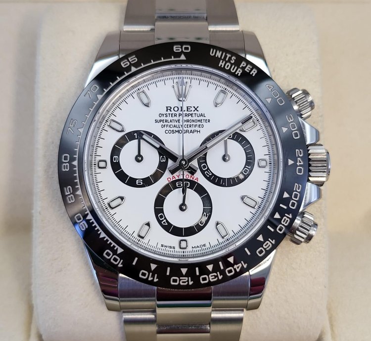Rolex Daytona Cosmograph Daytona 40mm 116500 Oystersteel White Dial Unworn Complete 2022