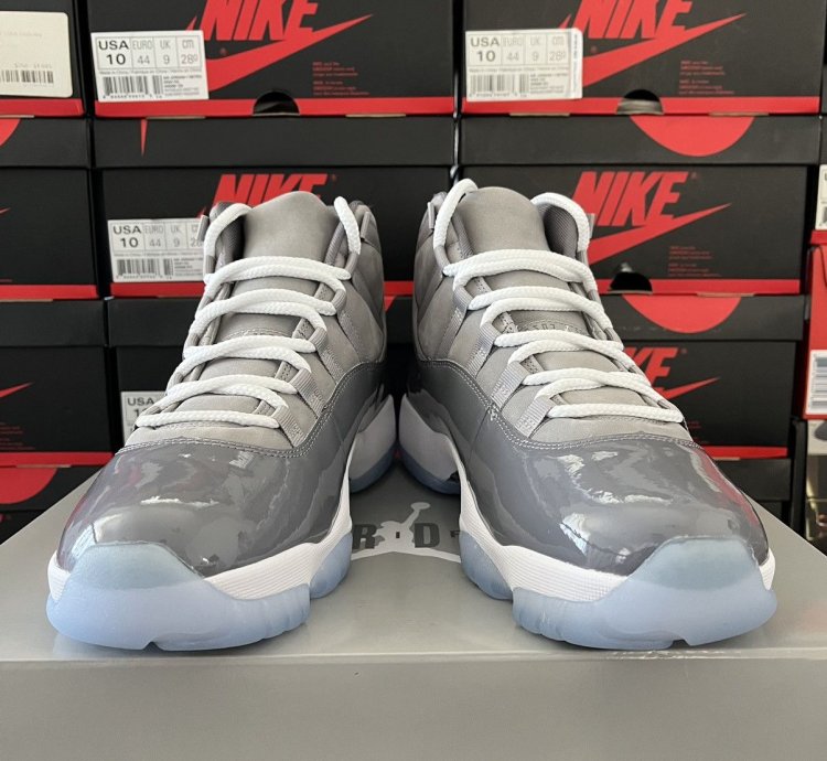 Air Jordan 11 Retro Cool Grey 2021 Ct8012-005 Size 10