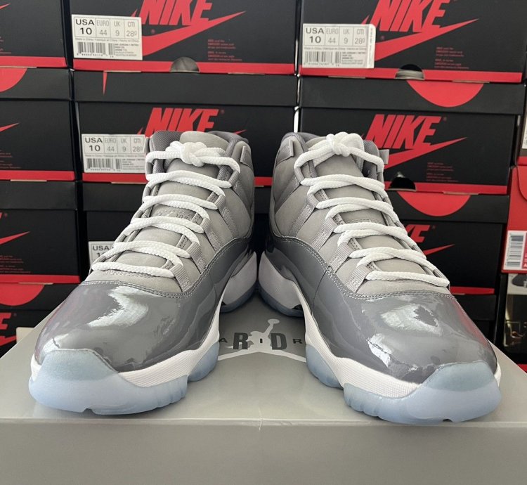 Air Jordan 11 Retro Cool Grey 2021 Ct8012-005 Size 10 5