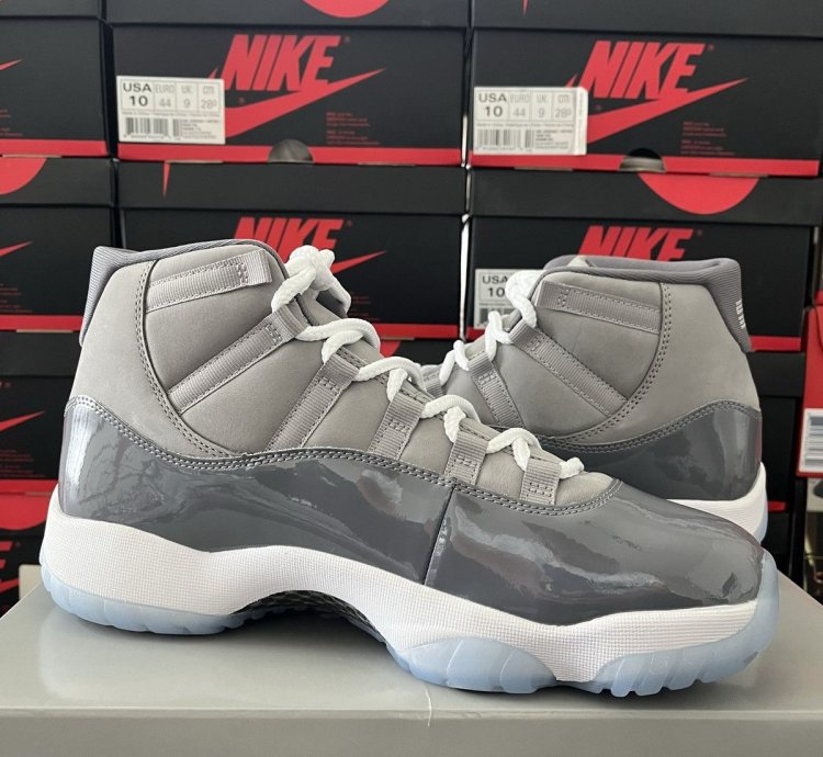 Air Jordan 11 Retro Cool Grey 2021 Ct8012-005 Size 10 5