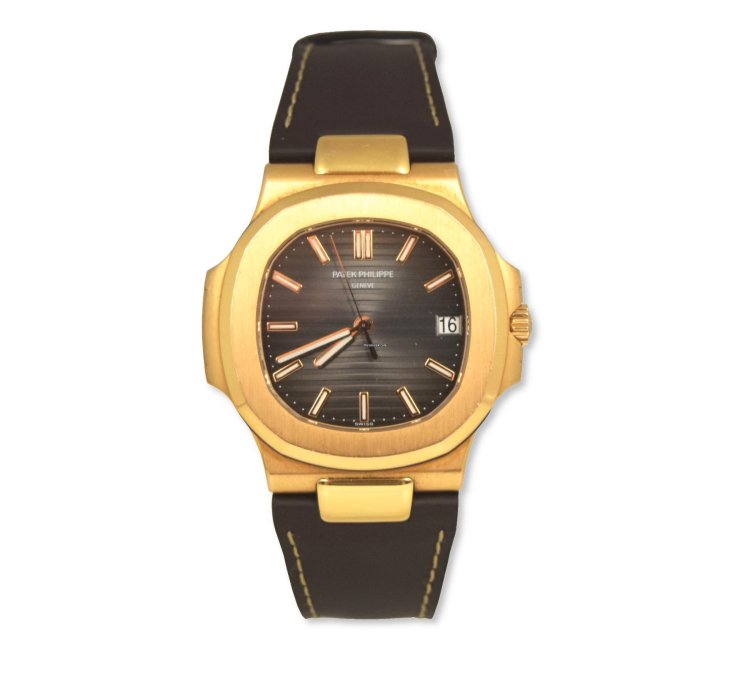 Patek Philippe Nautilus 5711 Rose Gold With Leather Strap 40mm