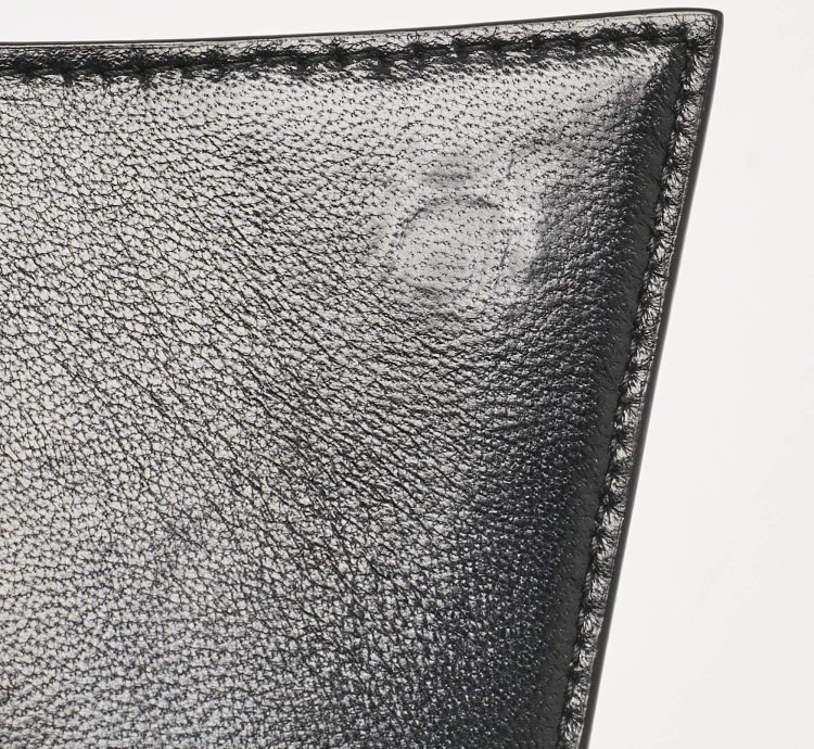 Balenciaga Black Croc Embossed Leather Small Hourglass Top Handle Bag