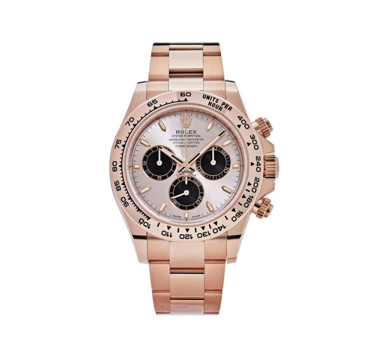 Rolex Daytona Cosmograph Daytona 40mm Everose Gold Sundust Index Dial 126505