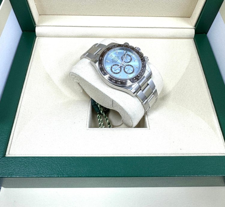 Rolex Daytona Cosmograph Daytona 40mm Ice Blue Dial Platinum