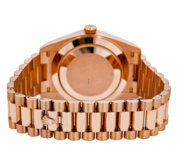 Rolex Day-date 40 40mm Green Dial Rose Gold