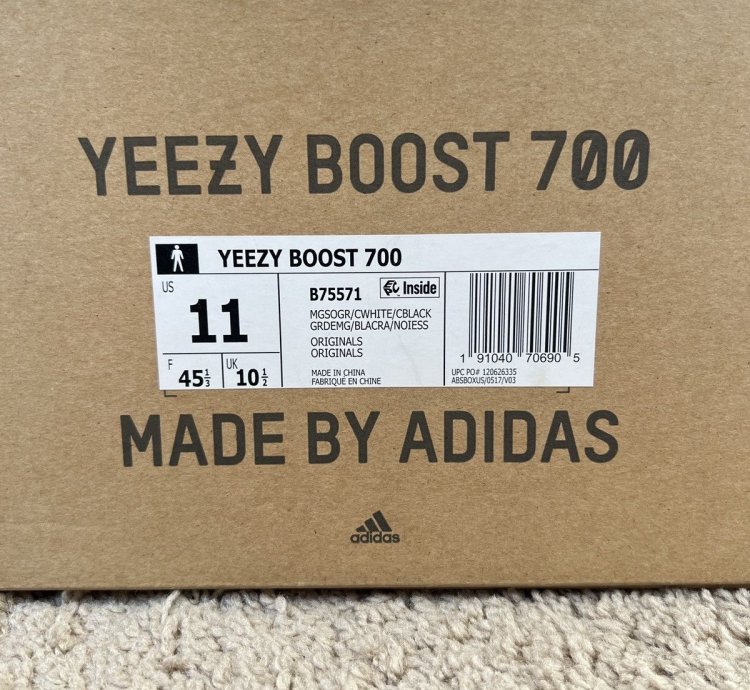 Yeezy Boost 700 Waverunner stockx 2021 Purchase