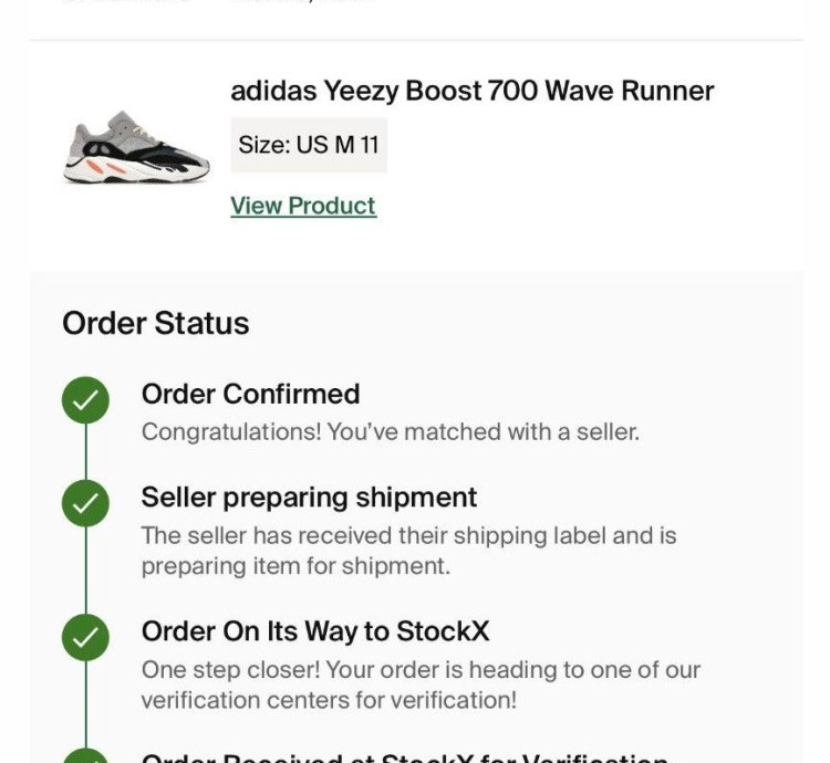 Yeezy Boost 700 Waverunner stockx 2021 Purchase