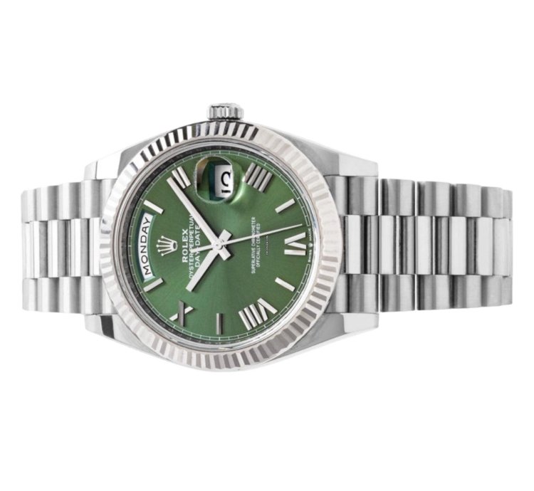 Rolex Day-date 40 40mm Green Dial Unworn Full Set 228239