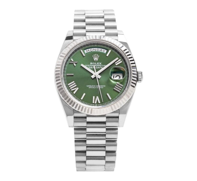 Rolex Day-date 40 40mm Green Dial Unworn Full Set 228239