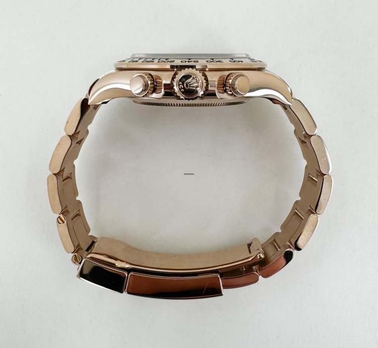 Rolex Daytona Cosmograph Daytona 40mm Rose Gold Meteorite Index Dial 116505