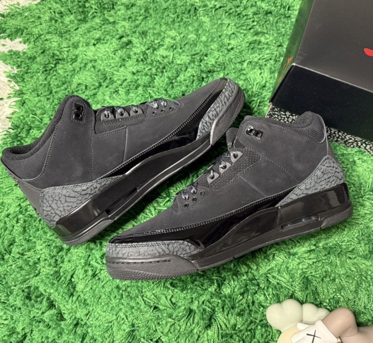 Air Jordan 3 Black Cat 2025