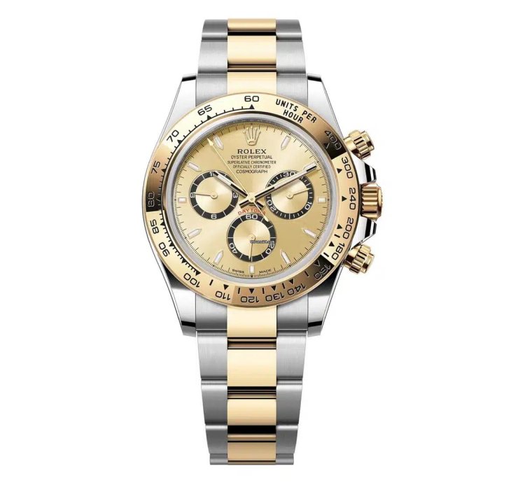 Rolex Daytona Cosmograph Daytona 40mm Steel Yellow Gold Champagne Index Dial 126503