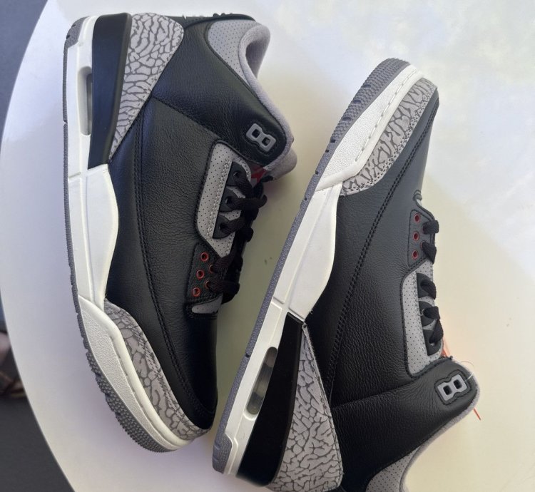 Air Jordan 3 Black Cement