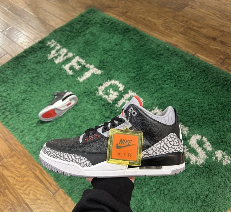 Air Jordan 3 Black Cement 2018