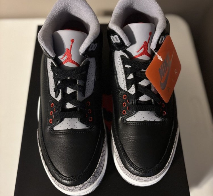 Air Jordan 3 Black Cement 2024