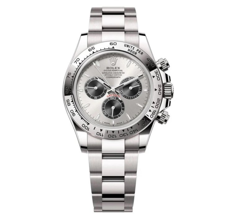 Rolex Daytona Cosmograph Daytona 40mm White Gold Grey Index Dial 126509