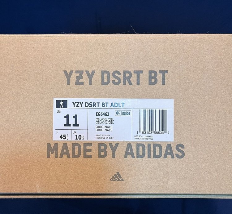 Yzy Dsrt Bt By Adidas In Oil