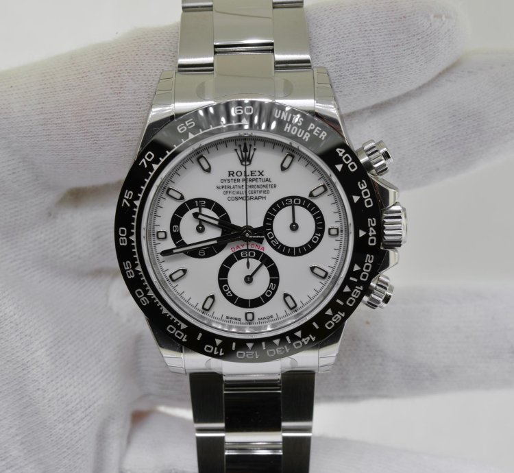 Rolex Daytona Cosmograph Daytona 40mm White Steel Watch 116500ln New 2021