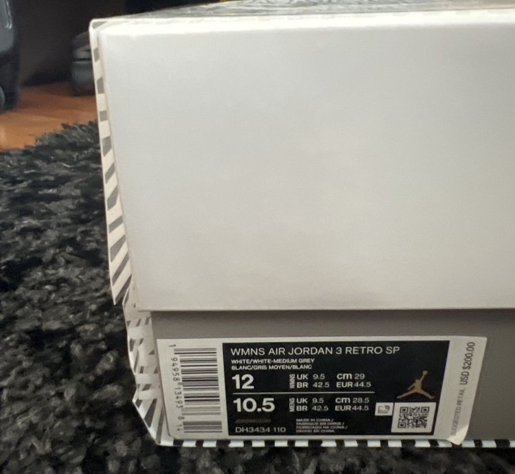 Air Jordan 3 Ma Mani Re