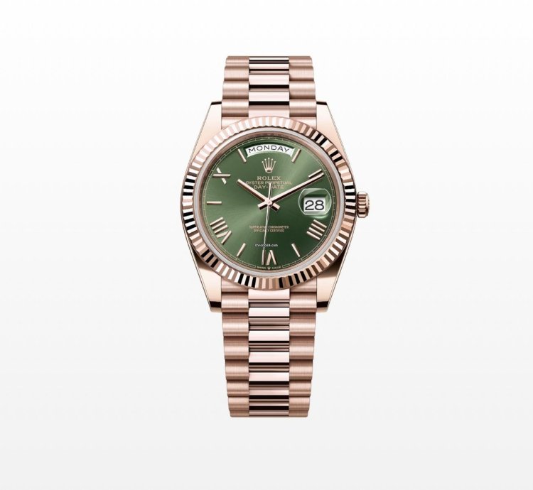 Rolex Day-date 40 40mm Olive Dial New Unworn 228235 2025