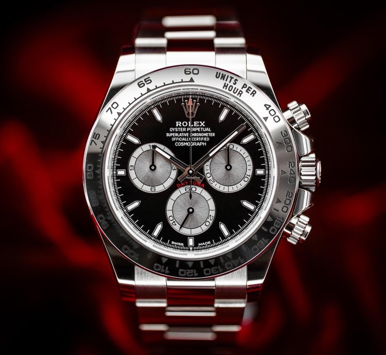 Rolex Daytona Cosmograph Daytona Baby Lemans White Gold 126509 Box Papers