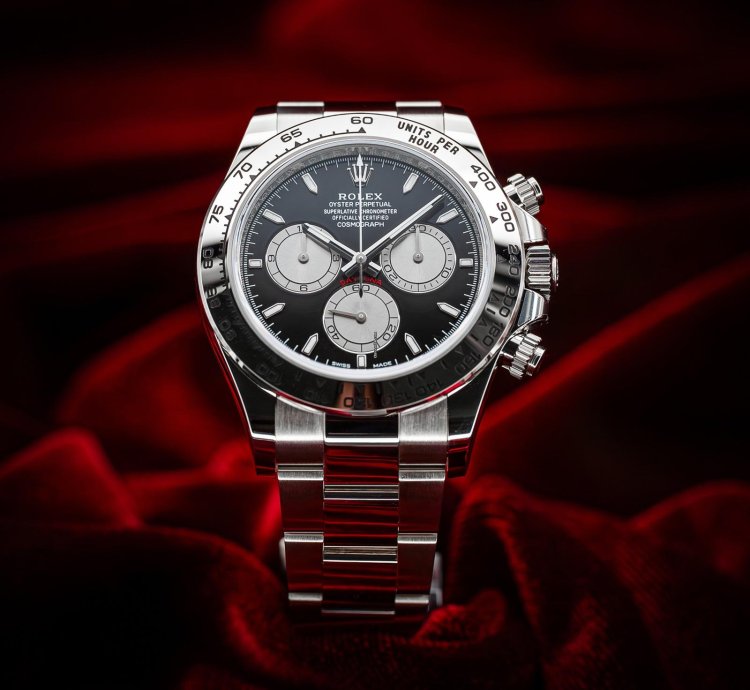 Rolex Daytona Cosmograph Daytona Baby Lemans White Gold 126509 Box Papers