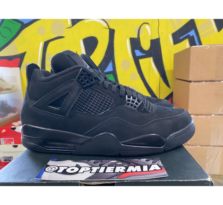 Air Jordan 4 Black Cat 2020 Sz 10 5