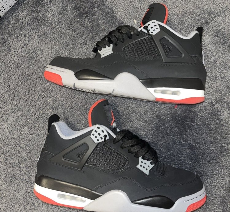 Air Jordan 4 Bred 2019